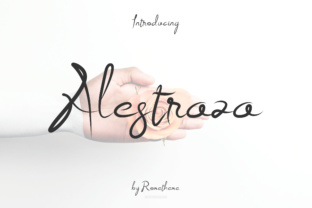 Alestraza Font Review for Modern Campaigns