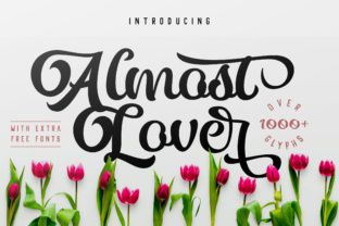 Almost Lover Font for Bold Web Headlines