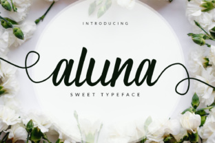 Aluna Font: Elevate Your Brand with Script Handwritten Style
