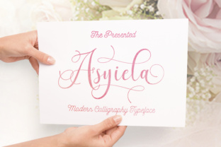 Asyiela: The Script Font for Modern Campaigns