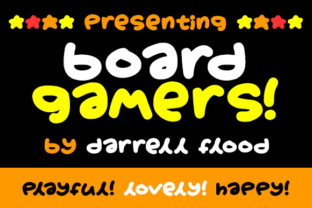 Boardgamers Font for Editorial Design