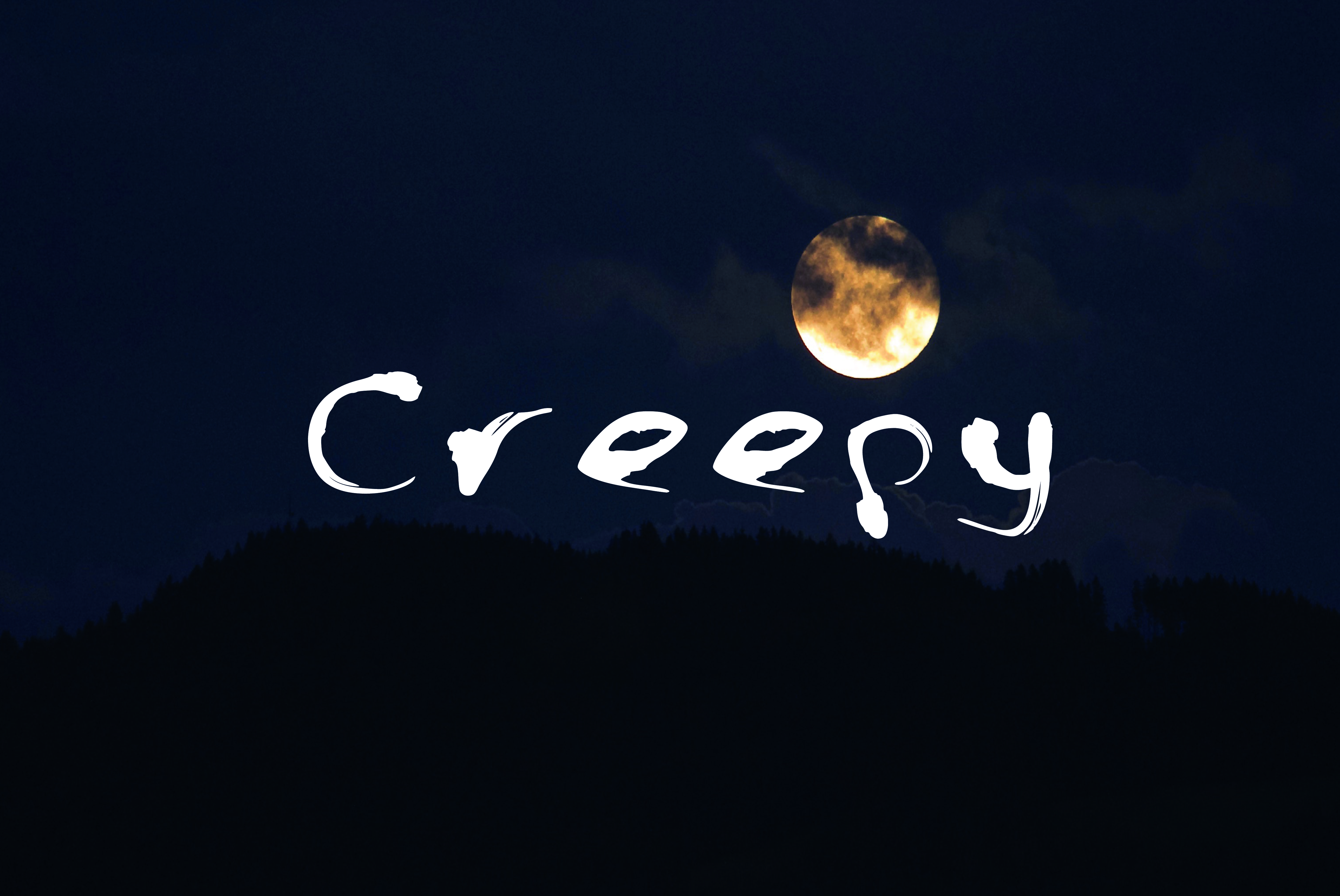 Creepy Typeface for Halloween Campaigns