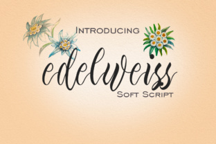 Edelweiss Script Font for Handmade Creators