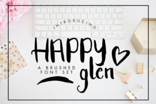 Happyglen Typeface for Digital Branding