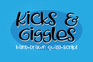 Kicks and Giggles: A Playful Font for Makers