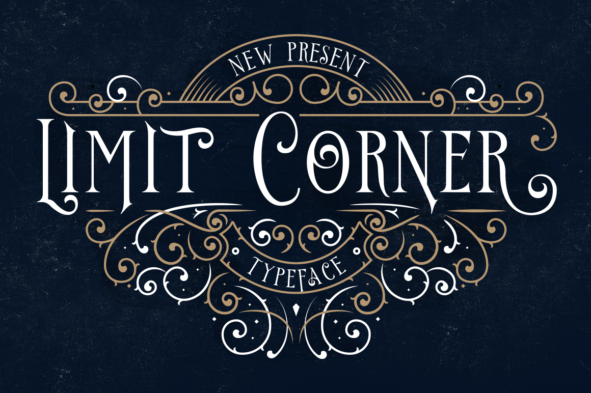 Limit Corner Serif Typeface for Editorial Design