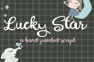 Lucky Star Typeface for Whimsical Editorial Design