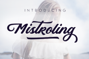 Mistroling Font Review for Brand Designers