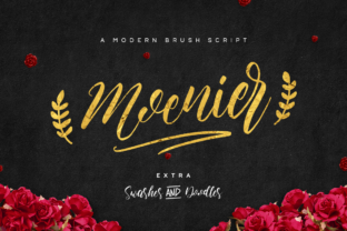 Moenier: A Premium Script Handwritten Font for Branding