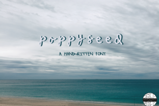Poppy Seed Font for Handmade Brands