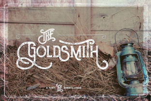 The Goldsmith: A Hand-Made Serif Font for Editorial Design
