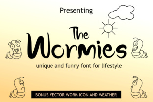 The Wormies Font for Playful Branding