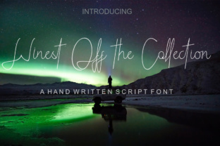 Winest Off the Collection Font for Handmade Brands